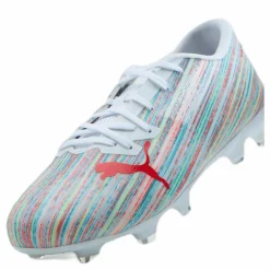Puma Ultra 2.2 FG/AG White/Red Flerfärgad