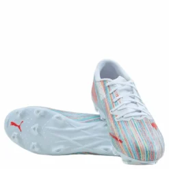 Puma Ultra 2.2 FG/AG White/Red Flerfärgad