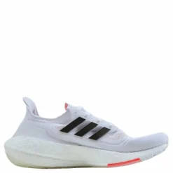 adidas Ultraboost 21 Shoes Cloud White / Core Black / Solar Red New