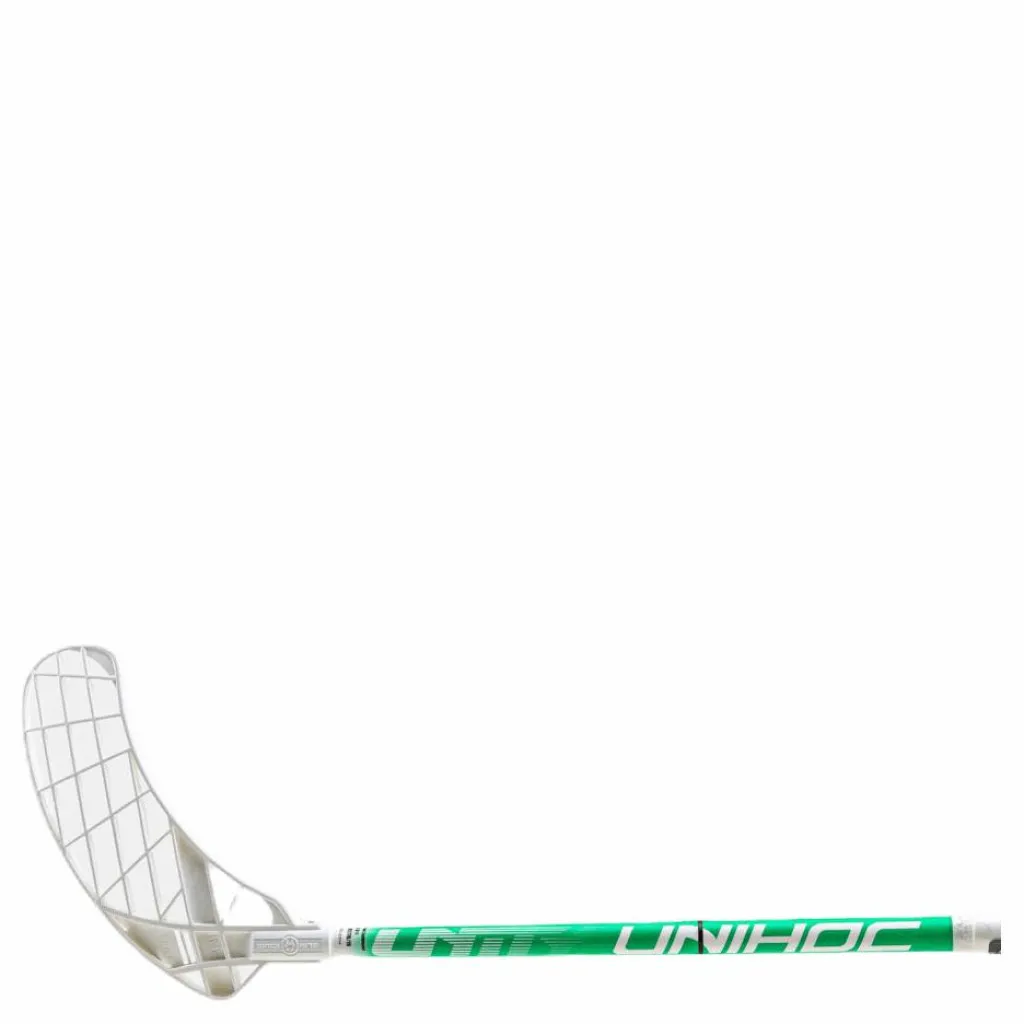 Unihoc Unity Curve 87 cm Flex 35 White/Green Vit och Grön Hot