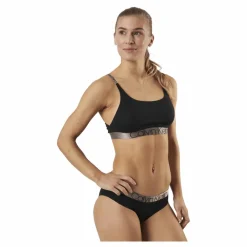 Calvin Klein Unlined Bralette Black Svart Hot
