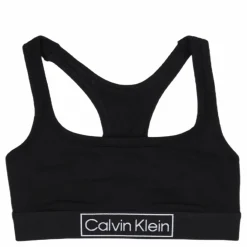 Calvin Klein Unlined Bralette Black Svart Clearance