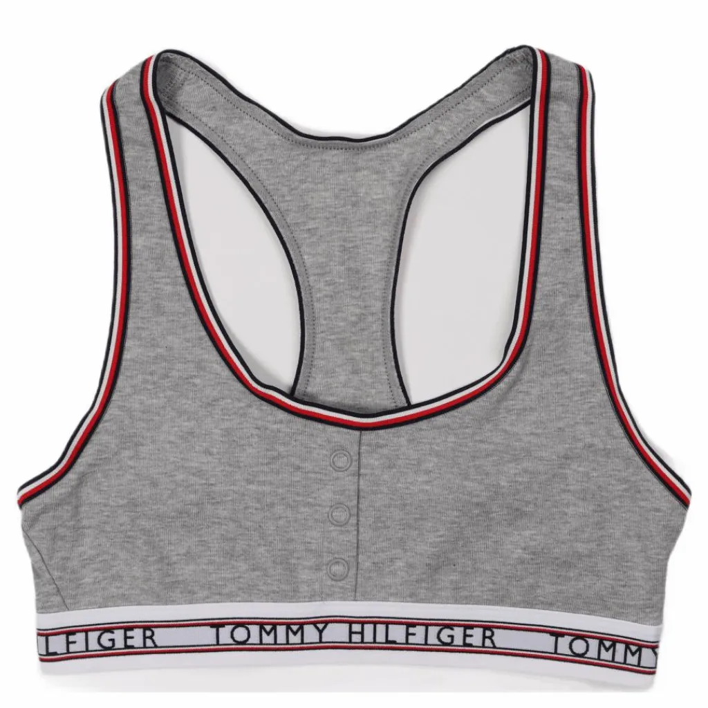 Unlined Bralette Light Grey Heather*Tommy Hilfiger