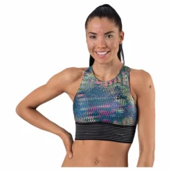 Craft UNMTD Cropped X-Singlet Patterned Mönstrad Best