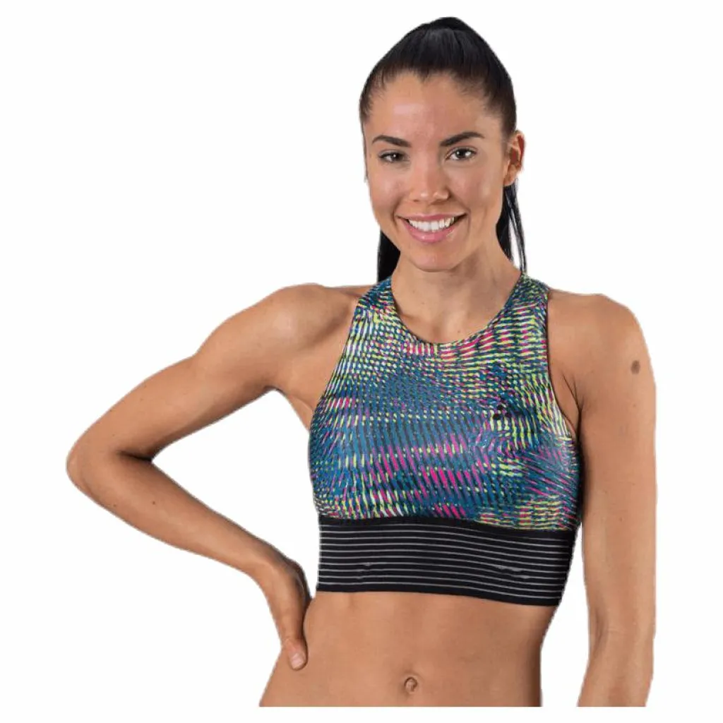 Craft UNMTD Cropped X-Singlet Patterned Mönstrad Best