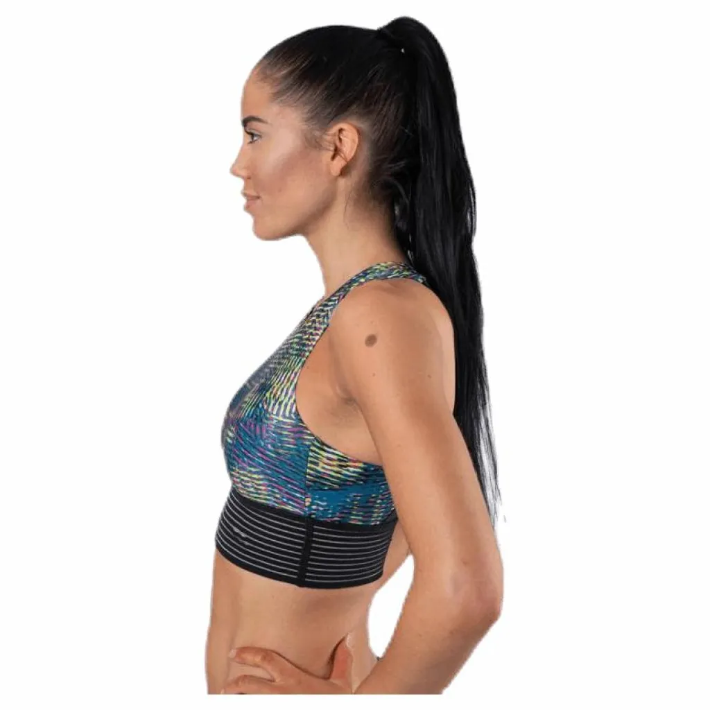 Craft UNMTD Cropped X-Singlet Patterned Mönstrad Best