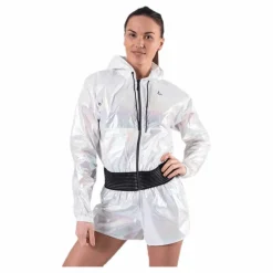 UNMTD Shiny Hood Jacket Patterned/White*Craft