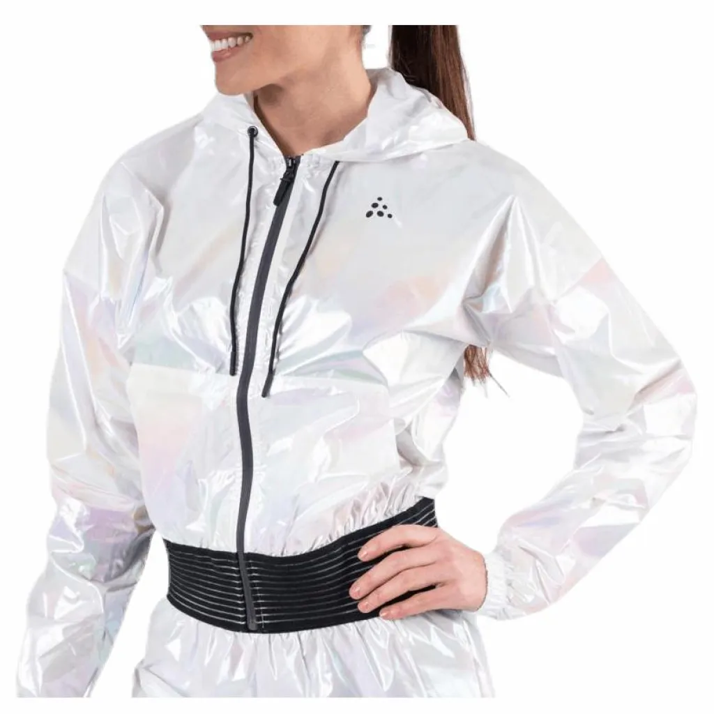 UNMTD Shiny Hood Jacket Patterned/White*Craft