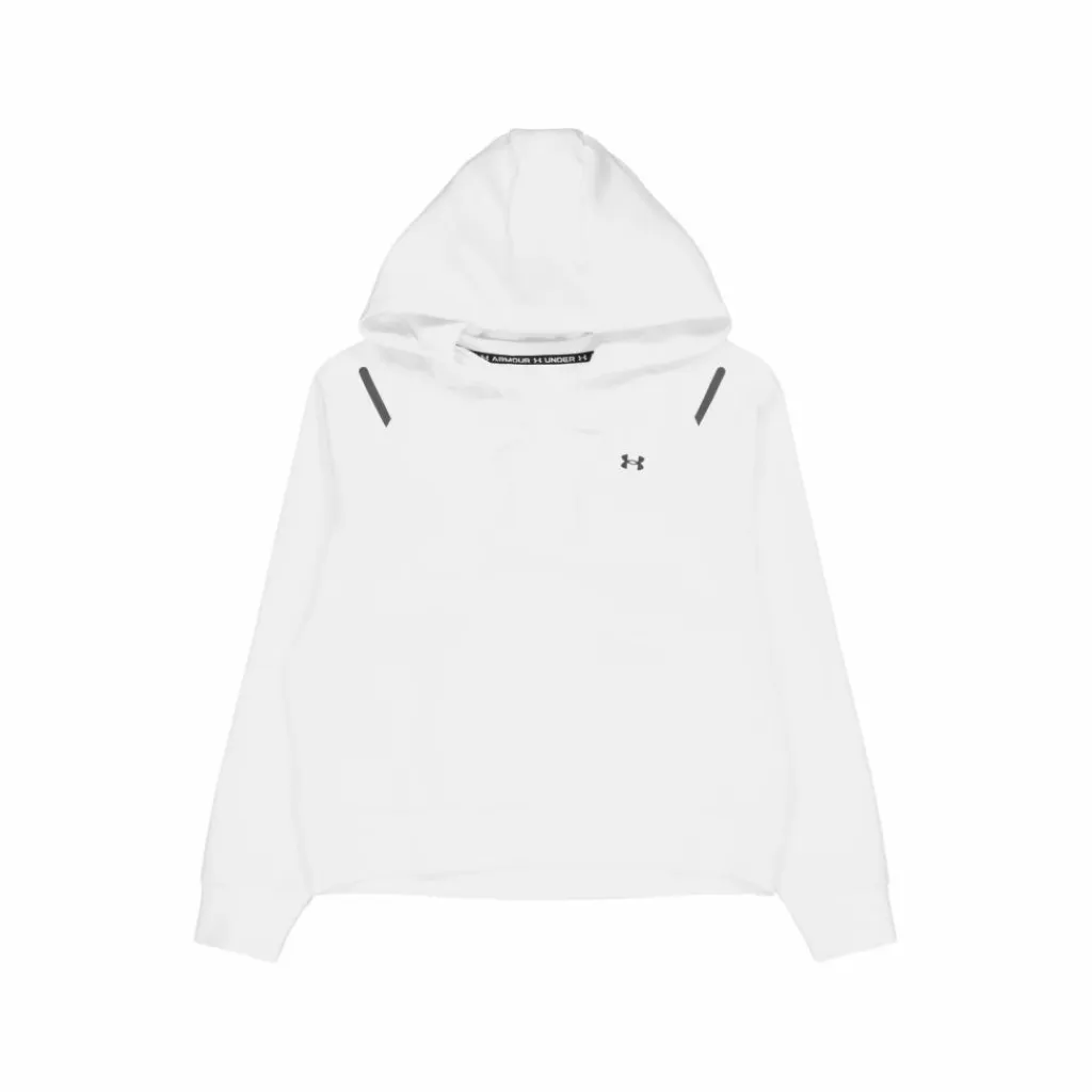 Under Armour Unstoppable Flc Hoodie White Vit
