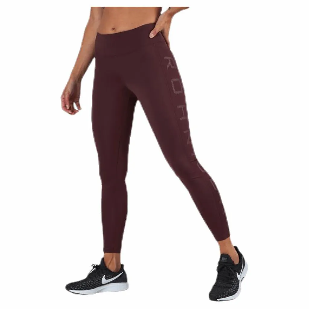 Röhnisch Uplift Logo Tights Red Röd Best
