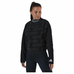 adidas Ur Crew Knit Black Svart Outlet