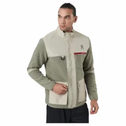 Bula Utility Fleece Jacket Sage Grå Outlet