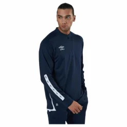 Umbro UX Elite Halfzip Top Blue/White Blå och Vit Clearance