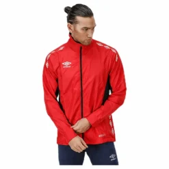 Umbro UX-1 Training Jacket White/Red Röd New