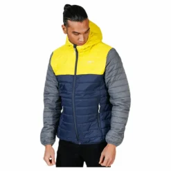 2117 of Sweden Vallerås Jacket Blue/Grey/Yellow Blå, Grå och Gul Clearance