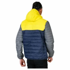2117 of Sweden Vallerås Jacket Blue/Grey/Yellow Blå, Grå och Gul Clearance