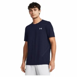 Vanish Seamless Grid Ss Midnight Navy*Under Armour