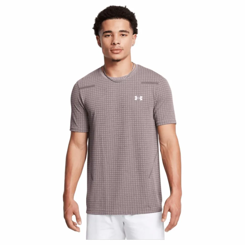 Vanish Seamless Grid Ss Tetra Gray*Under Armour Sale
