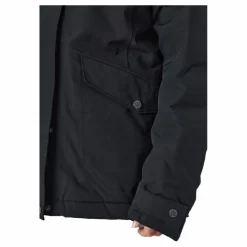 Didriksons Vanja Wns Jkt Black Svart Outlet
