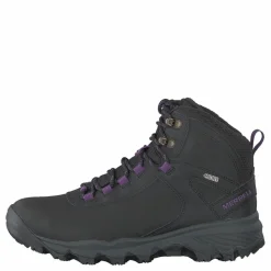 Vego Mid Leather North Wp Ice+ Black/gloxinia*Merrell Outlet
