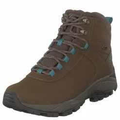 Vego Mid Leather Wtpf Dark Earth/britianny Blue*Merrell Sale