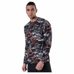 Craft Vent Mesh LS Tee Patterned/Black Mönstrad och Svart Online