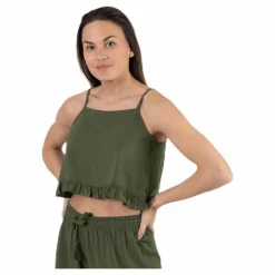 Vera Life Beach Top Green*Only Outlet