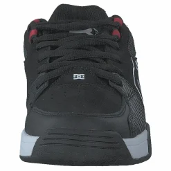 DC Shoes Versatile Black/white/athletic Red Svart Best