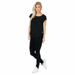 Vic S/S Solid Top Black*Only Best