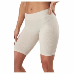 Vicky Rib Seamless Shorts Grey*Only Outlet