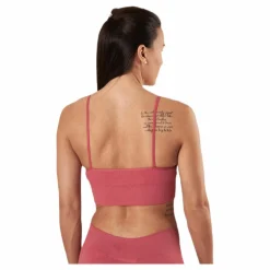 Only Vicky Rib Seamless V-neck Top Pink Rosa Best
