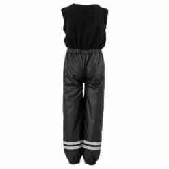 Lindberg Vik Fleece Lined Rain Pants Black Svart Best