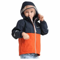 Viken Kids Jacket Blue/Orange*Didriksons Sale