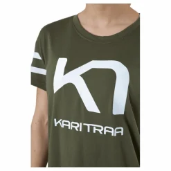 Kari Traa Vilde Tee Tweed Grön Hot