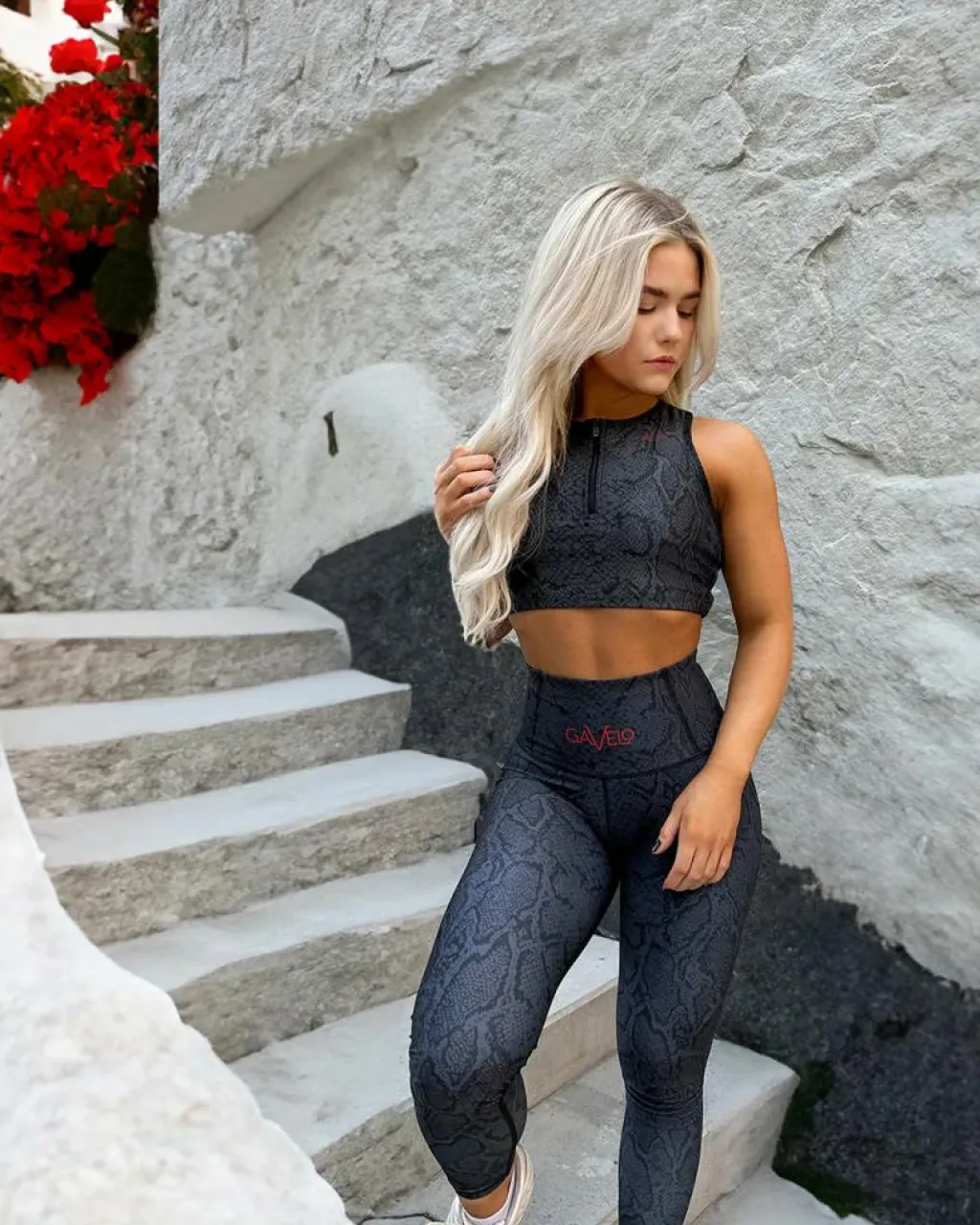 Gavelo Viper Leggings Blue Blå New