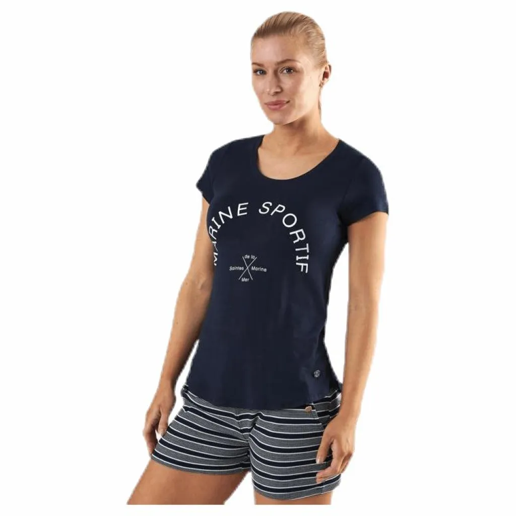 Visalia T-Shirt Blue*Marine Hot