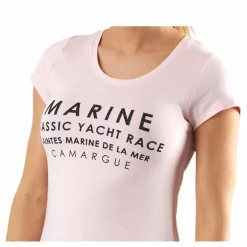 Visalia T-Shirt Pink*Marine Hot