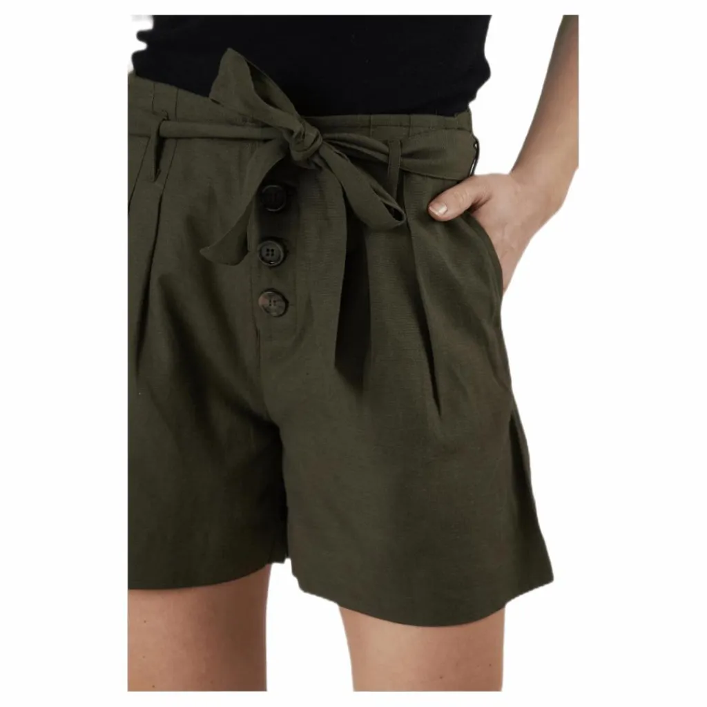 Viva Life Hw Belt Shorts Pnt Green*Only New