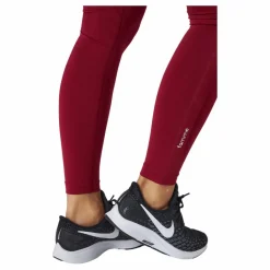 Famme Vortex Tights 2 Dark Red Röd New