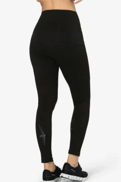 Super.Natural W Active Lightening Tight Black Svart New
