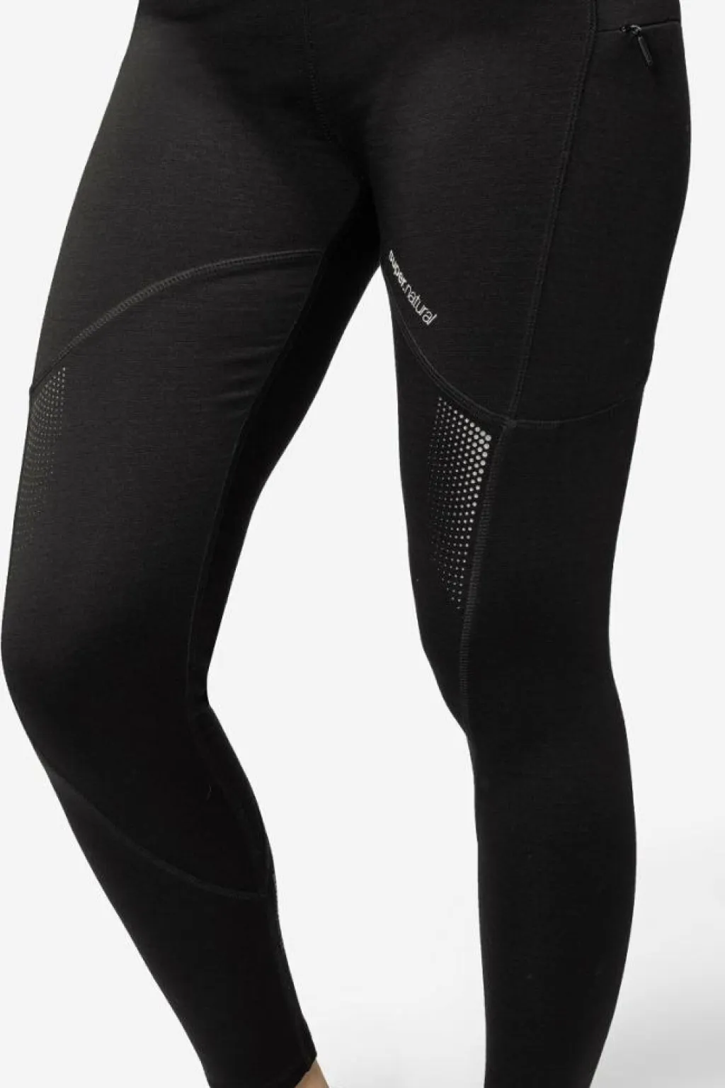 Super.Natural W Active Lightening Tight Black Svart New