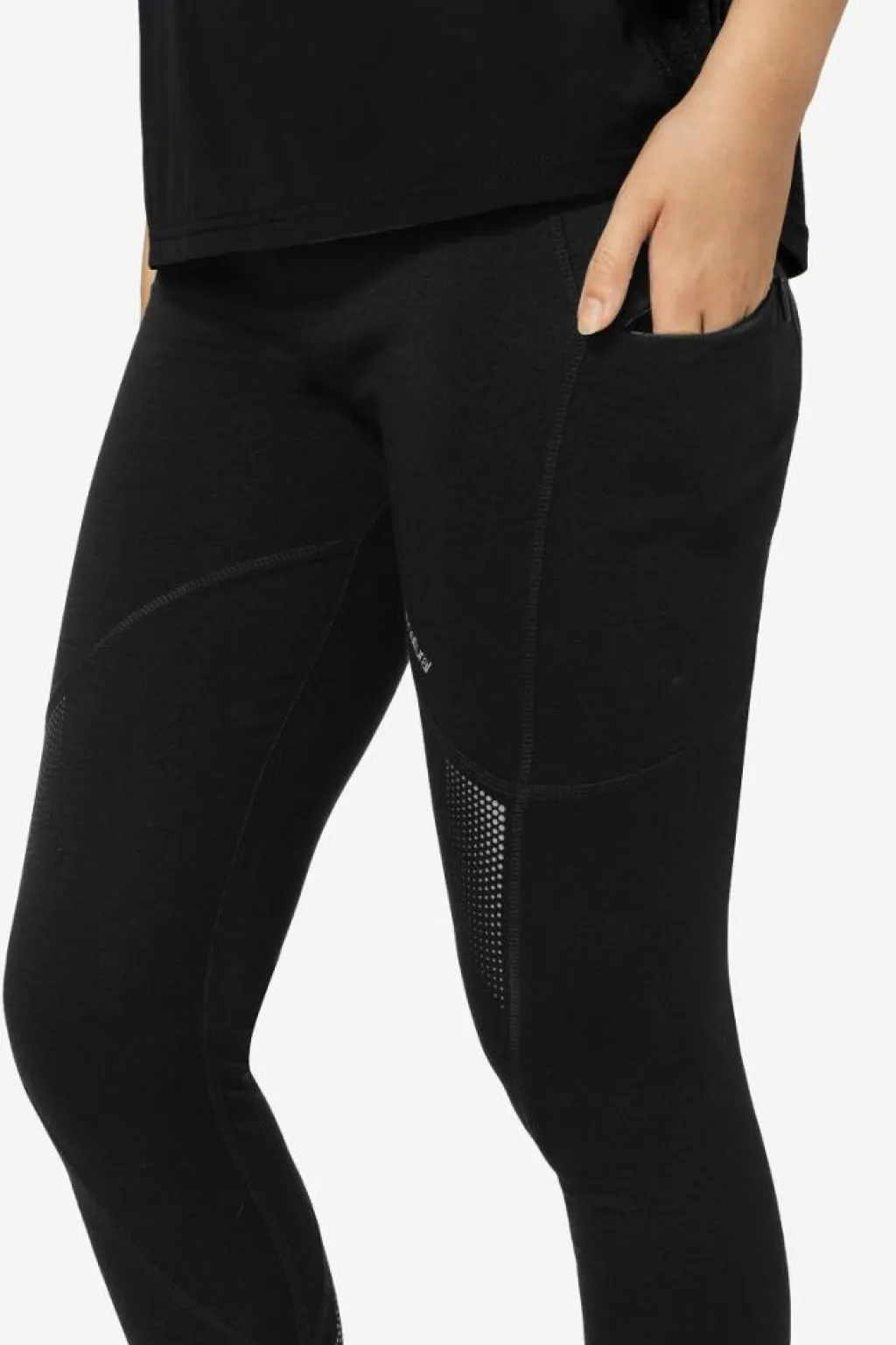Super.Natural W Active Lightening Tight Black Svart New