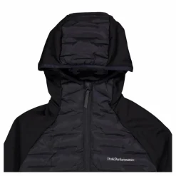 Peak Performance W Argon Hybrid Hood Black Svart Outlet
