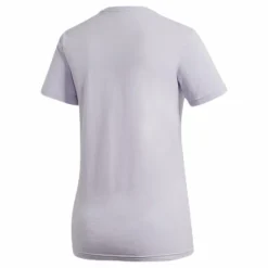 adidas W Badge Of Sport Cotton Tee - Regular Fit Purple Tint Vit Discount