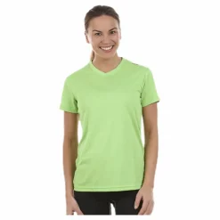W Base Cool T-Shirt Green*Newline Discount