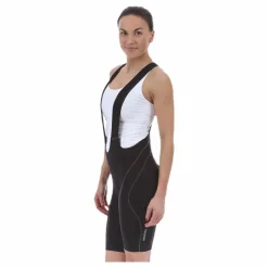 W Bike 8 Panels Bib Shorts Black*Newline Hot