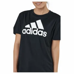 adidas W Bl Boyf T Black/white Svart Discount