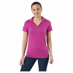 Puma Golf W Cloudspun Coast Polo Festival Fuchsia Heather Rosa Clearance