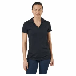Puma Golf W Cloudspun Coast Polo Puma Black Heather Svart Clearance