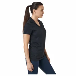 Puma Golf W Cloudspun Coast Polo Puma Black Heather Svart Clearance